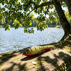 Señuelo Pike duro y resistente para pesca en agua dulce
