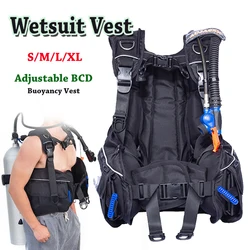 BCD de buceo ligero con compensación de flotabilidad