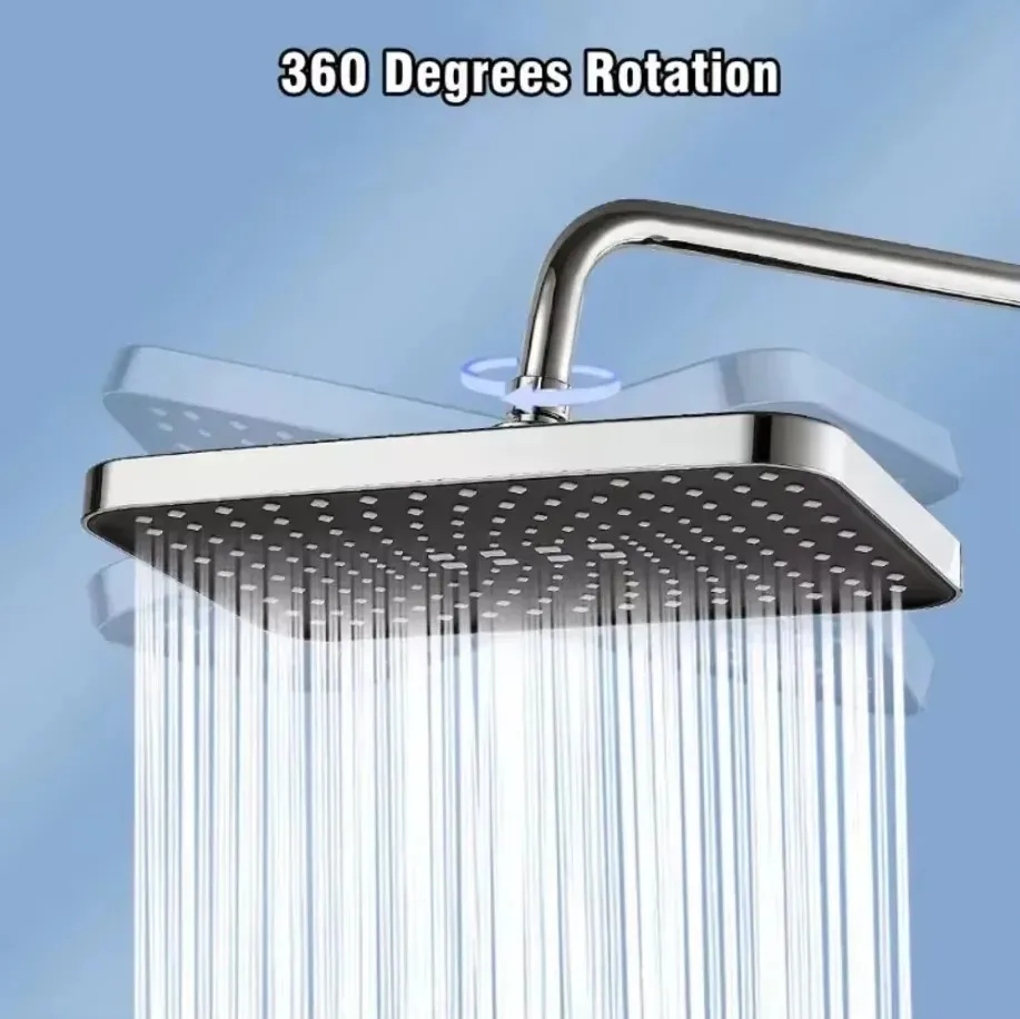 Cabezal Ducha Giratorio 360° Alta Presión – Eficiente y Ahorro Agua - imagen 4