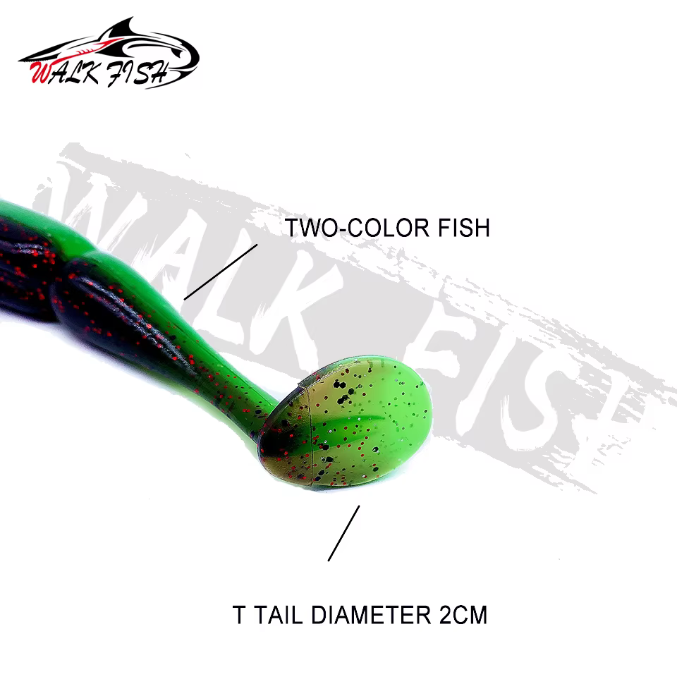 Señuelos de vinilo WALK FISH – Fáciles de delinear - imagen 2