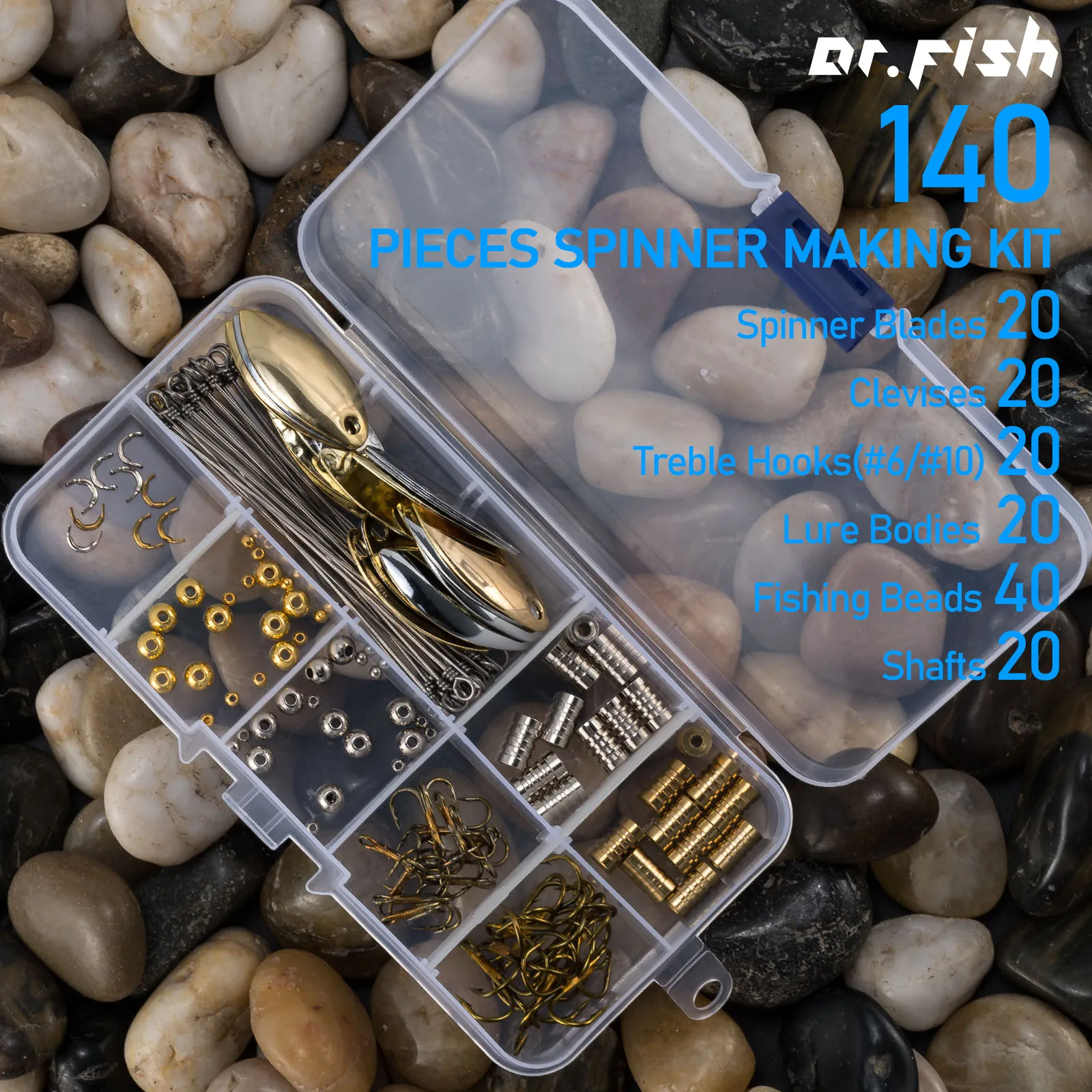 Spinnerbait kit de fabricacion para lubina y trucha - imagen 2