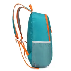 Mochila plegable ultraligera 20L con portabotellas para pescadores