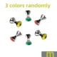 Mancuernas para pesca con mosca con ojos y forma S/M/L - imagen 4