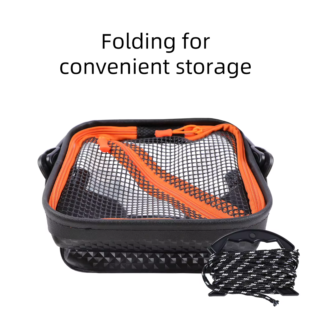 Cubo pliable MIFINE – Impermeable con mango ergonómico - imagen 3