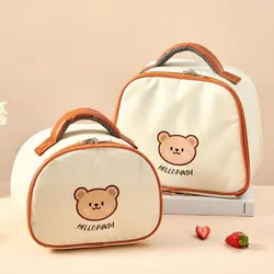 Bolsa Térmica Impermeable Portátil Gran Capacidad con Diseño de Oso