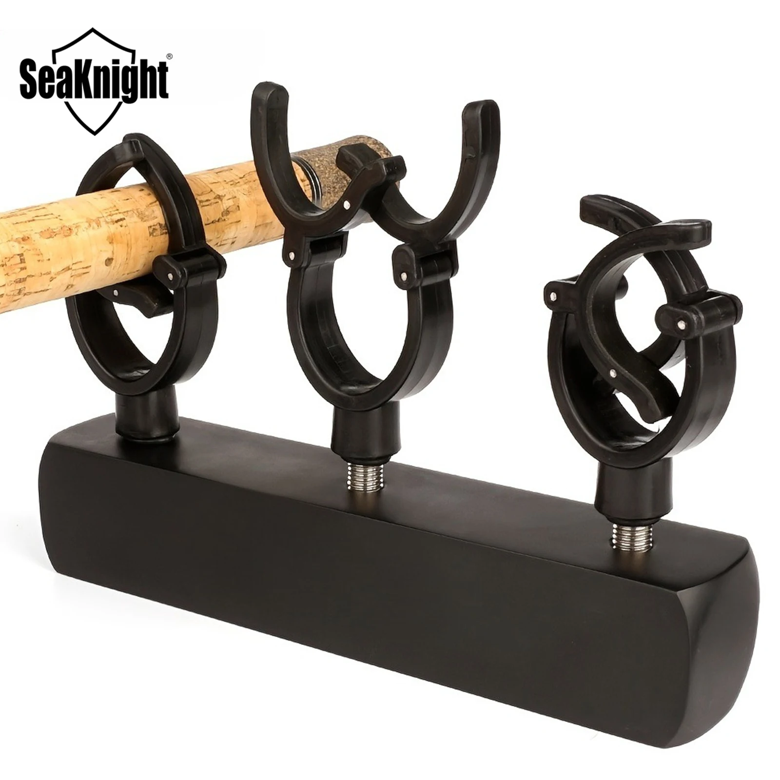 Soporte para caña de carpfishing con cabezal antideslizante - imagen 4