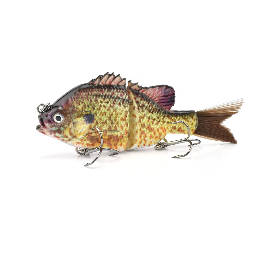 Señuelo Bluegill Glide Crankbait – Articulado Biónico 5 Ptas para Lubina - imagen 5