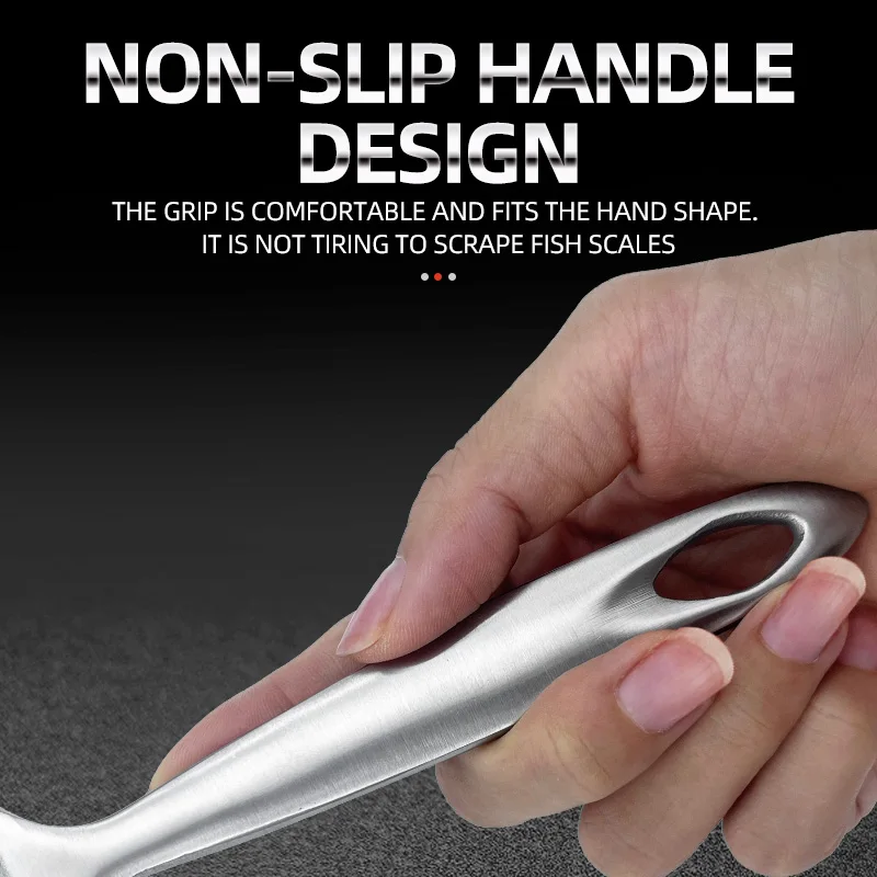 Rascador de escamas ShareShark de acero inoxidable – dentado - imagen 3