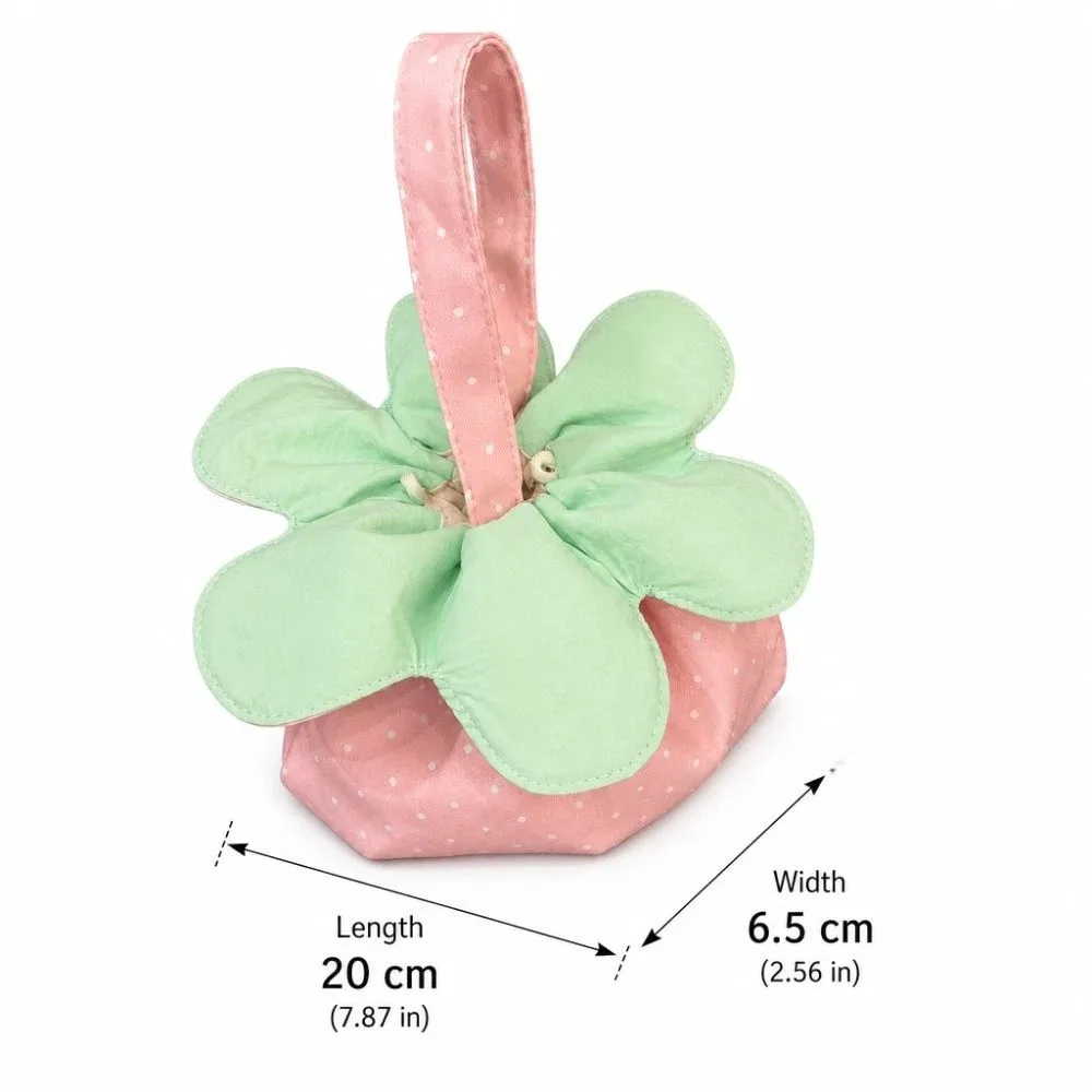 Bolso tulipán lunares y flores – mini bandolera ligera versátil - imagen 2