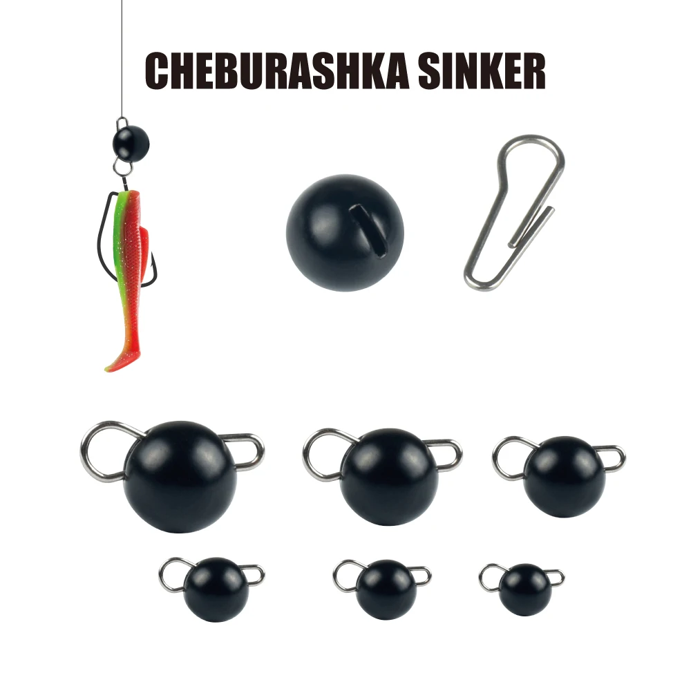 MUUNN plomos Cheburashka de tungsteno bala cañón para jig head - imagen 3