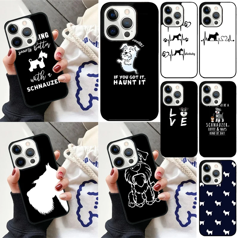 Funda de teléfono Schnauzer Dog – Protección para iPhone - imagen 2