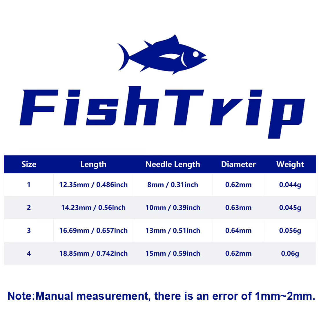 Pin de alimentación FishTrip - Vástago recto con anillo de silicona para carpa - imagen 2