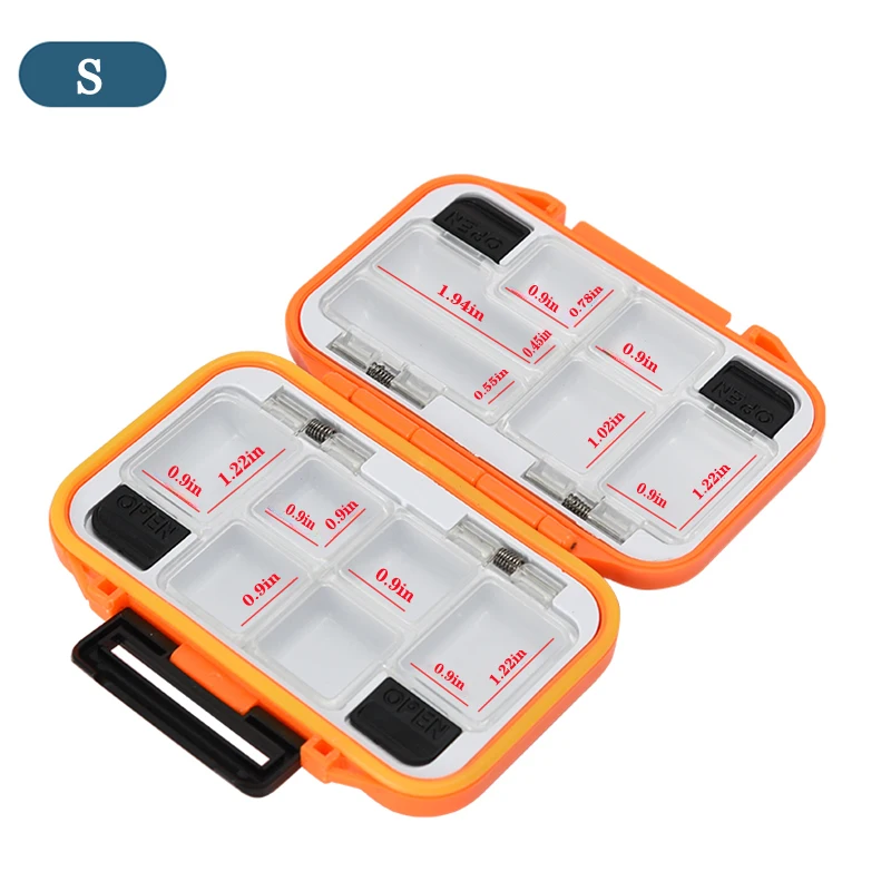 Caja impermeable pesca organización herramientas señuelos - imagen 5