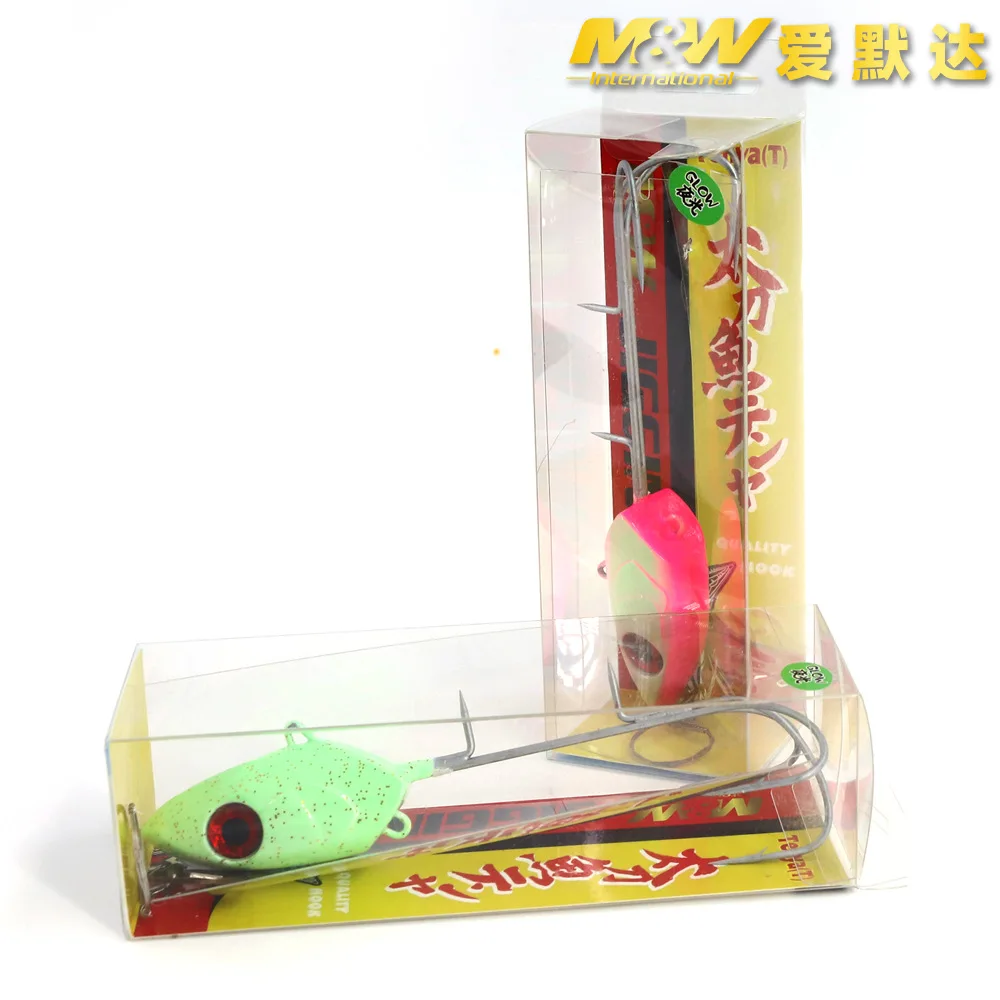 Tianya Señuelo Luminoso de Pez con Cola Triple Garras – Cuchillo de Pesca - imagen 4