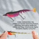Señuelo camarón MUKUN articulado suave para agua salada y dulce - imagen 5