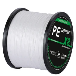 Goture Línea trenzada de carpa PE suave y resistente