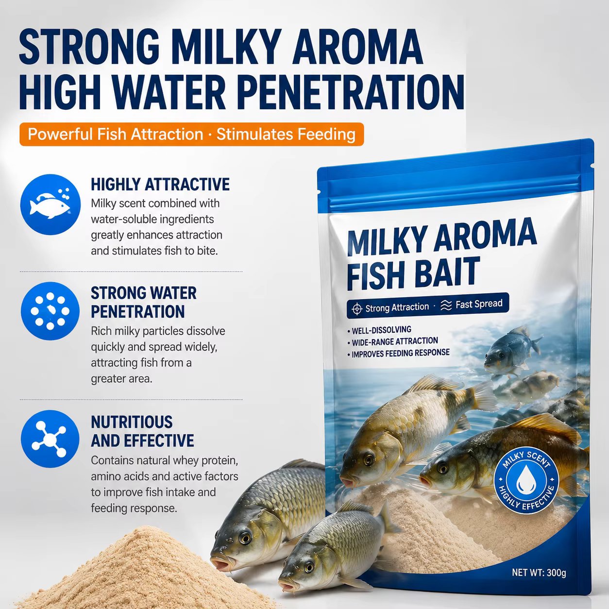 Dragon King Hate Boilies Proteína Leche Carpa Carasú - imagen 3