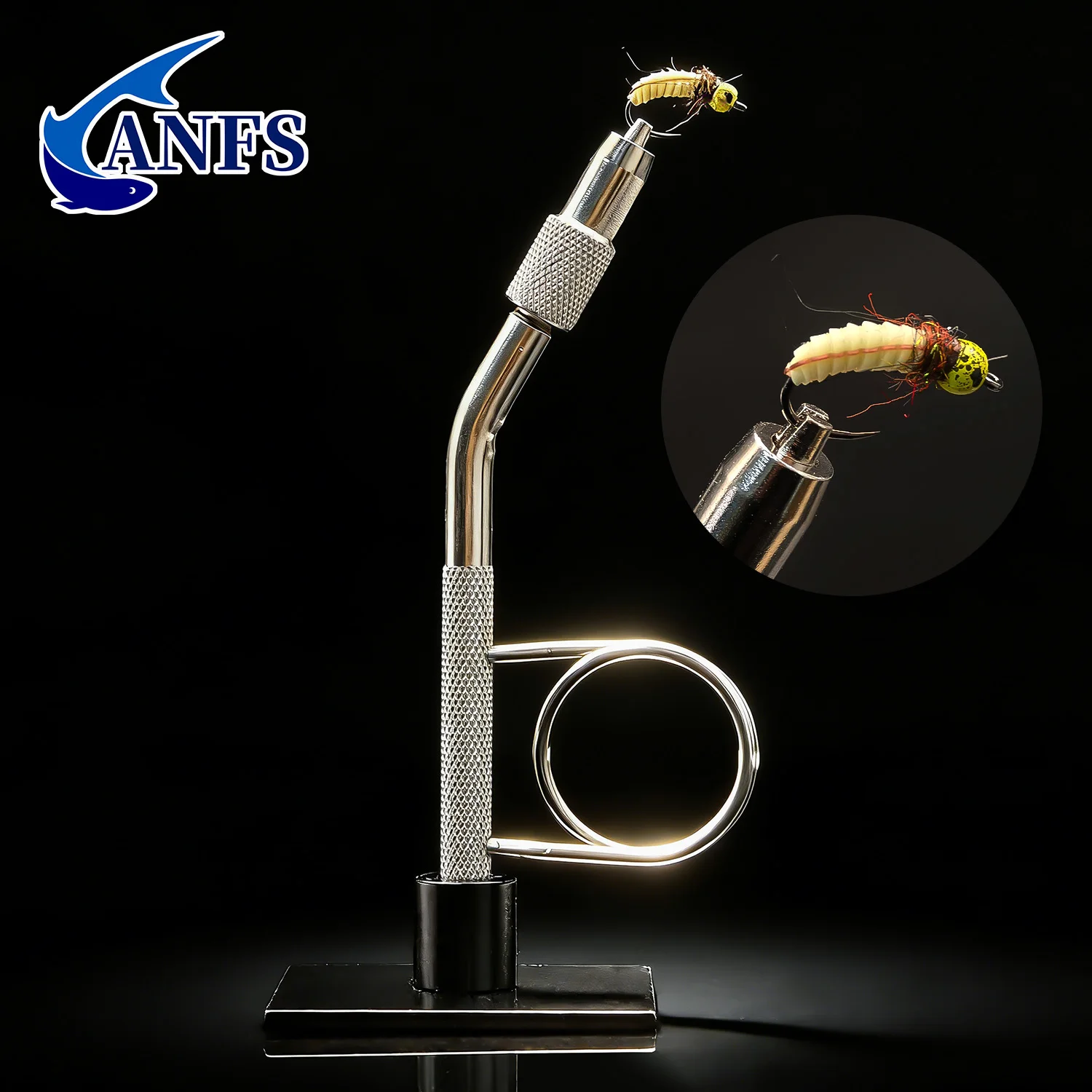 ANFS tornillo de banco giratorio para atado de moscas - imagen 3
