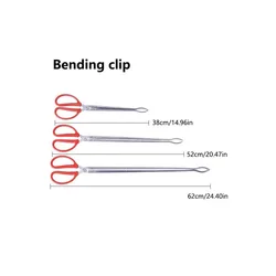 Clip multifuncional acero inoxidable para cangrejo y langosta