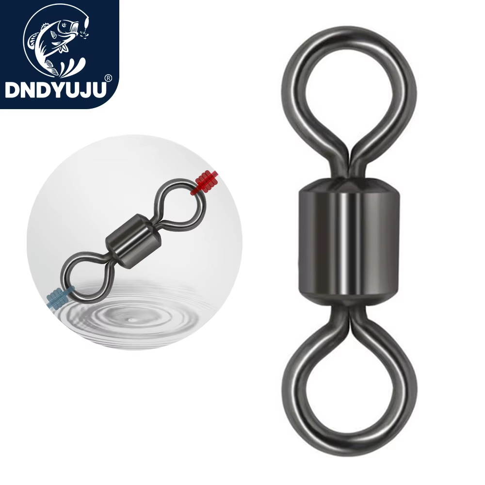 Giratorios DNDYUJU – Acero inoxidable para señuelos de pesca - imagen 5