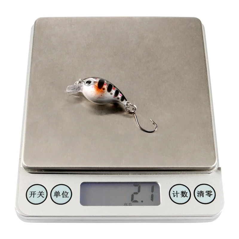 Crankbait flotante señuelo duro para lucio, lucioperca y lubina