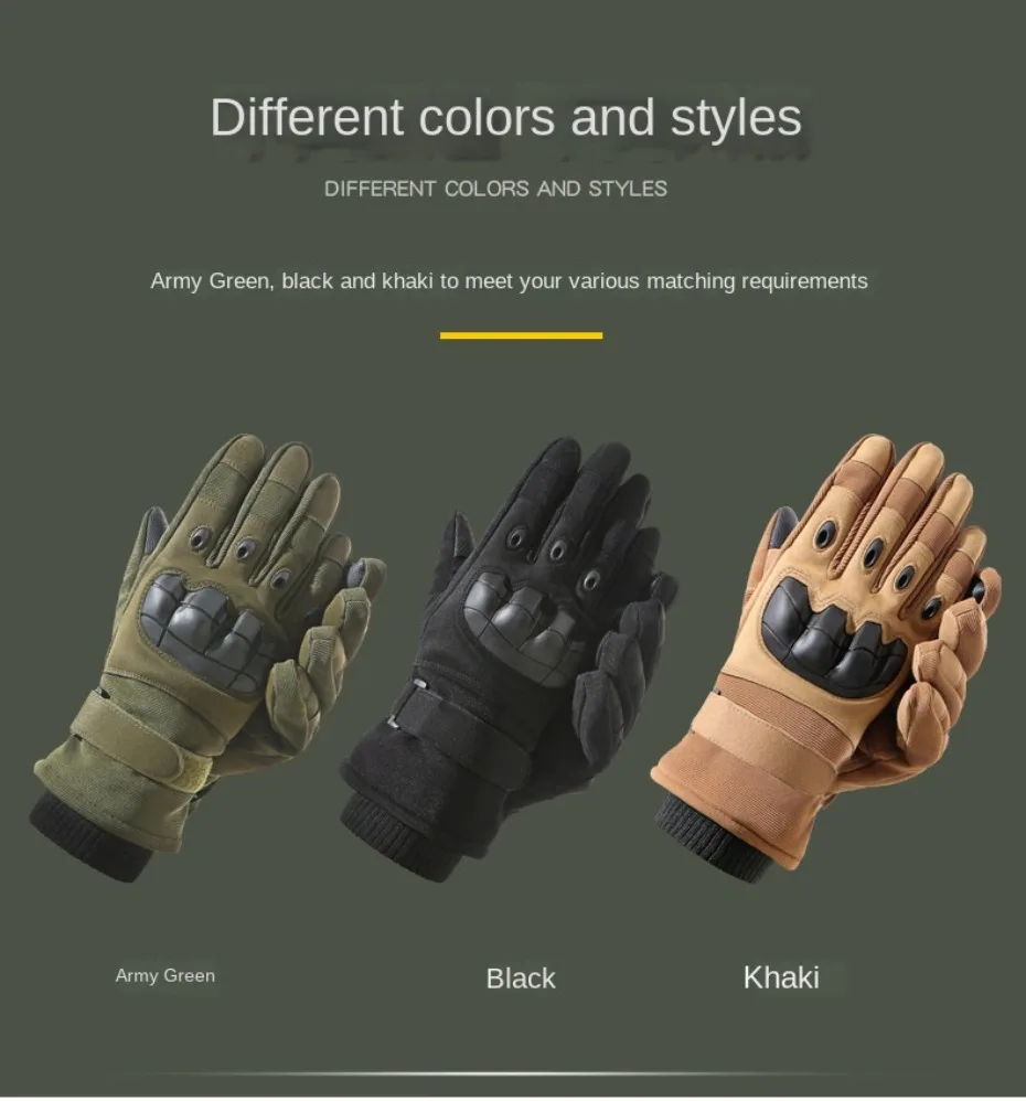 guantes en uso de motociclismo