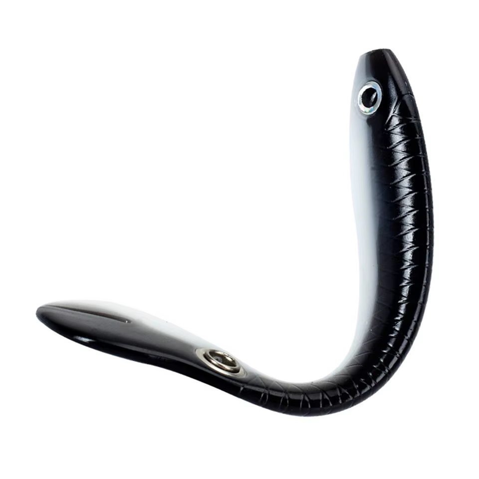 Topline Tackle Señuelos blandos de silicona con cola oscilante Loach - imagen 2