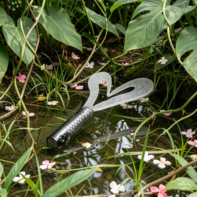 Jig Trailer Twin Tail Predator: vinilo para peces depredadores