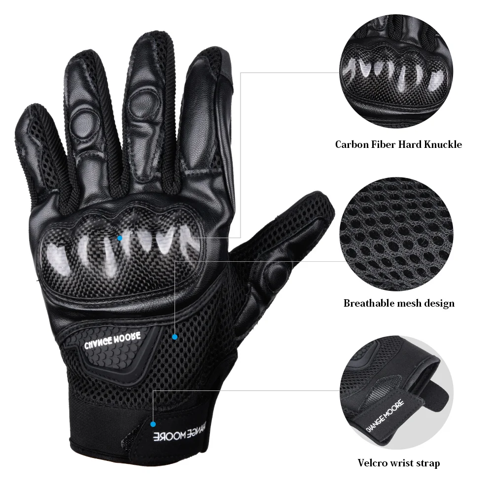 Guantes moto Goture Touchscreen invierno antiviento para motocross - imagen 2