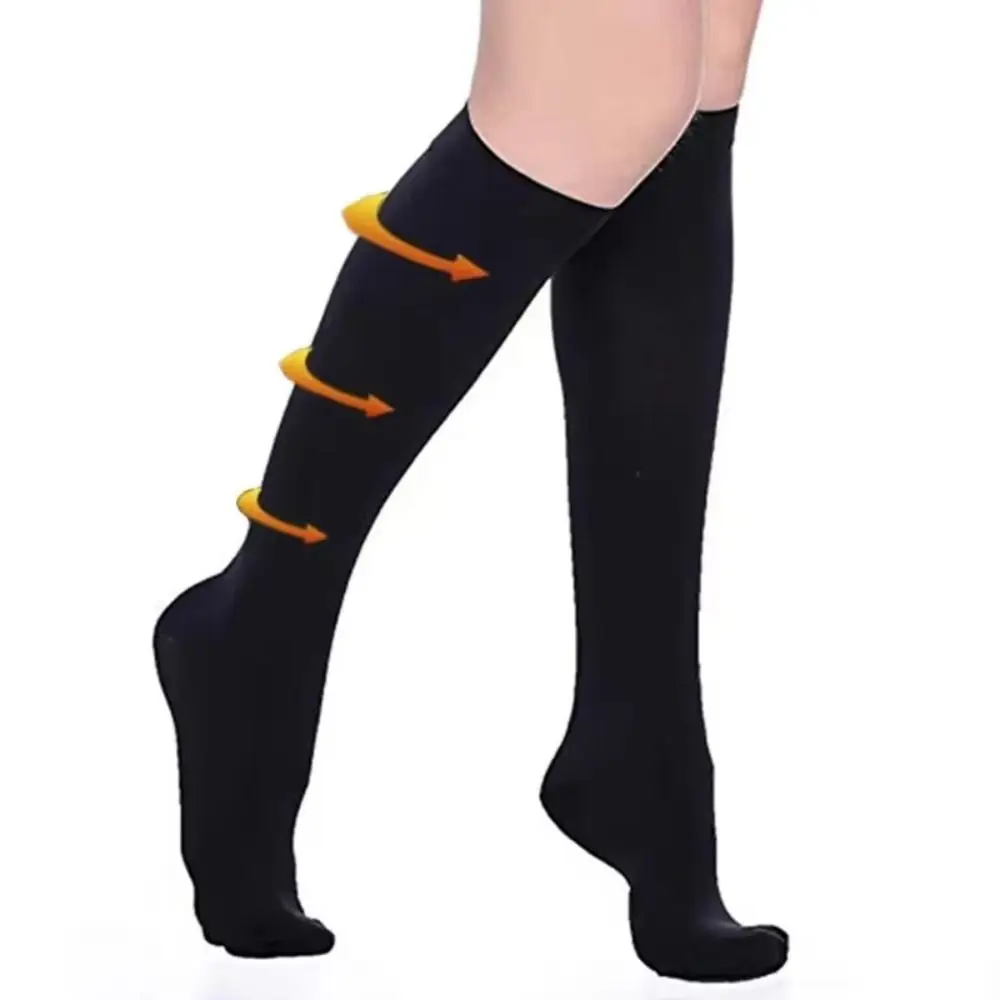 Calcetines de compresión de nailon y spandex transpirables - imagen 2