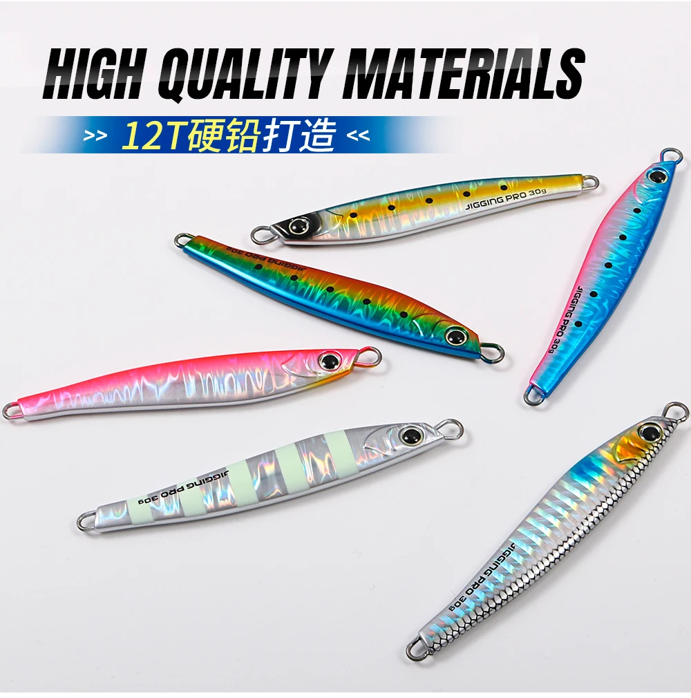 Jigging pro para pesca en entornos costeros