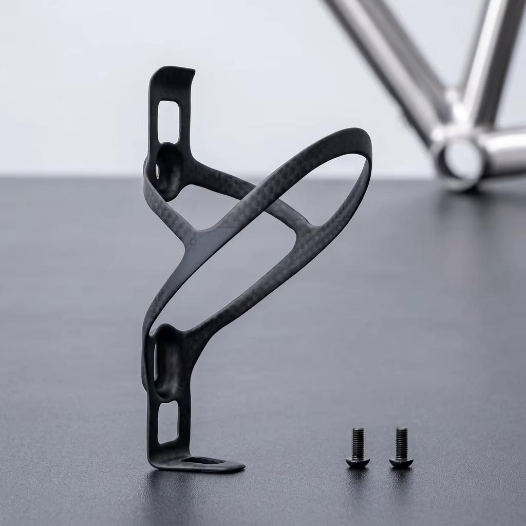 Portabotellas Carbono T700 Ligero y Aerodinámico para Bicicleta