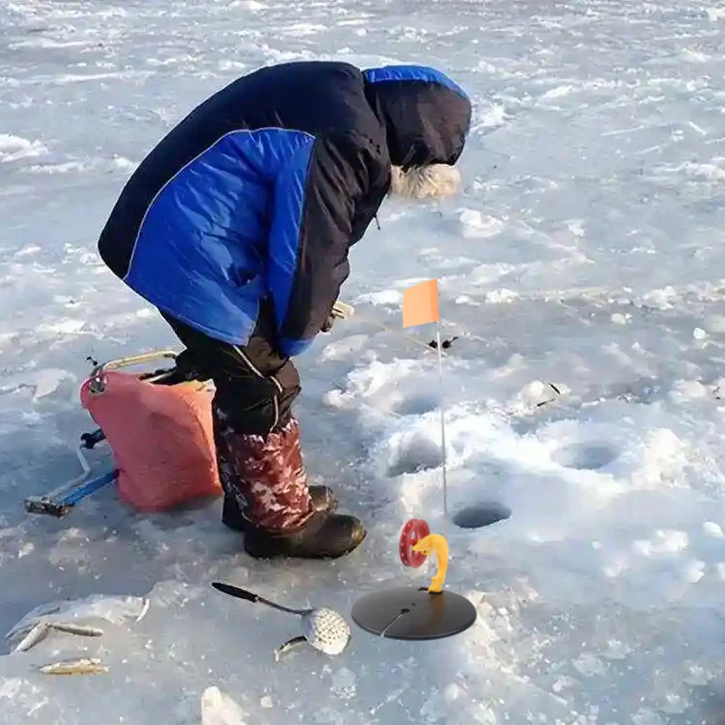 Varilla marcadora de bandera para pesca en hielo