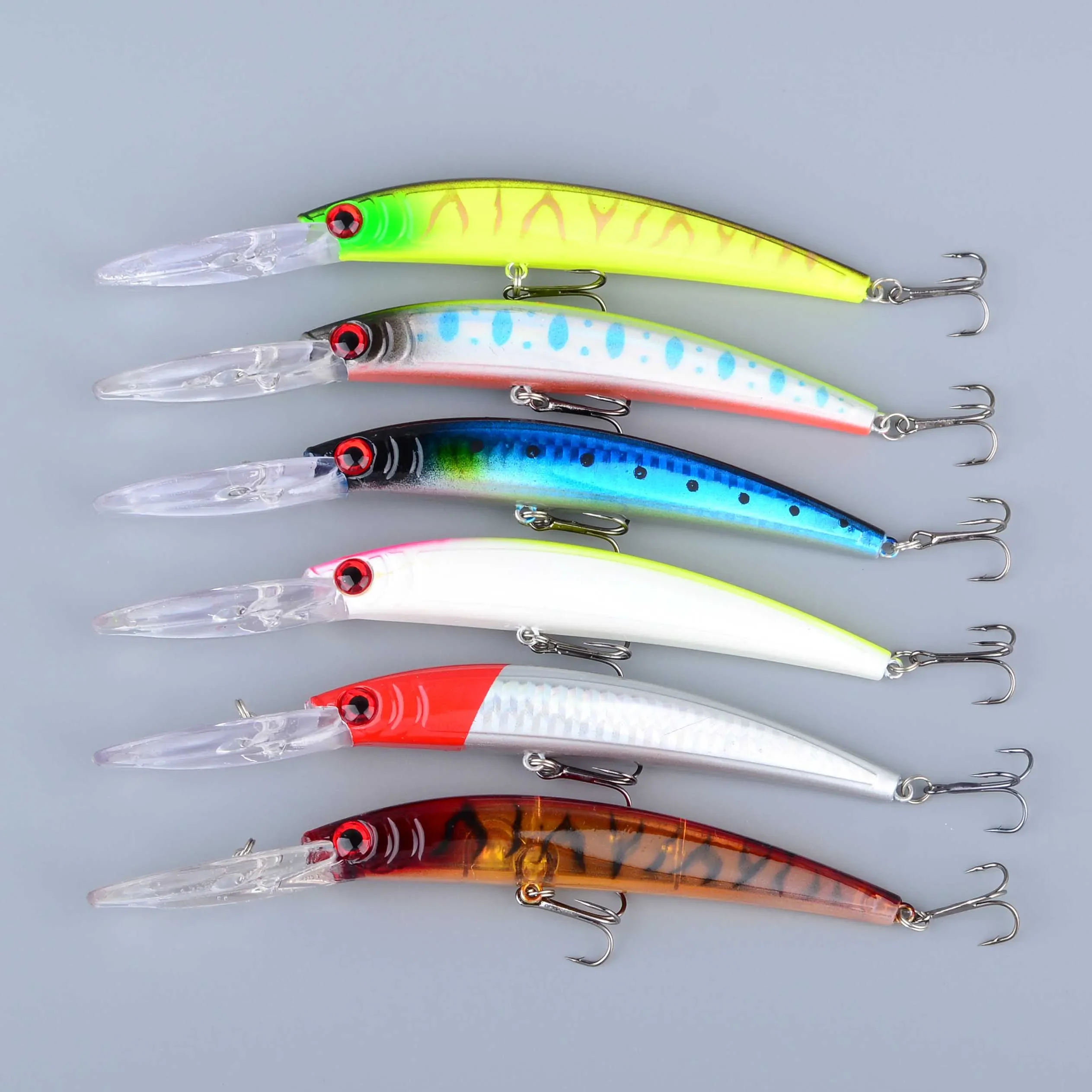 Señuelo flotante tipo big minnow 15 cm