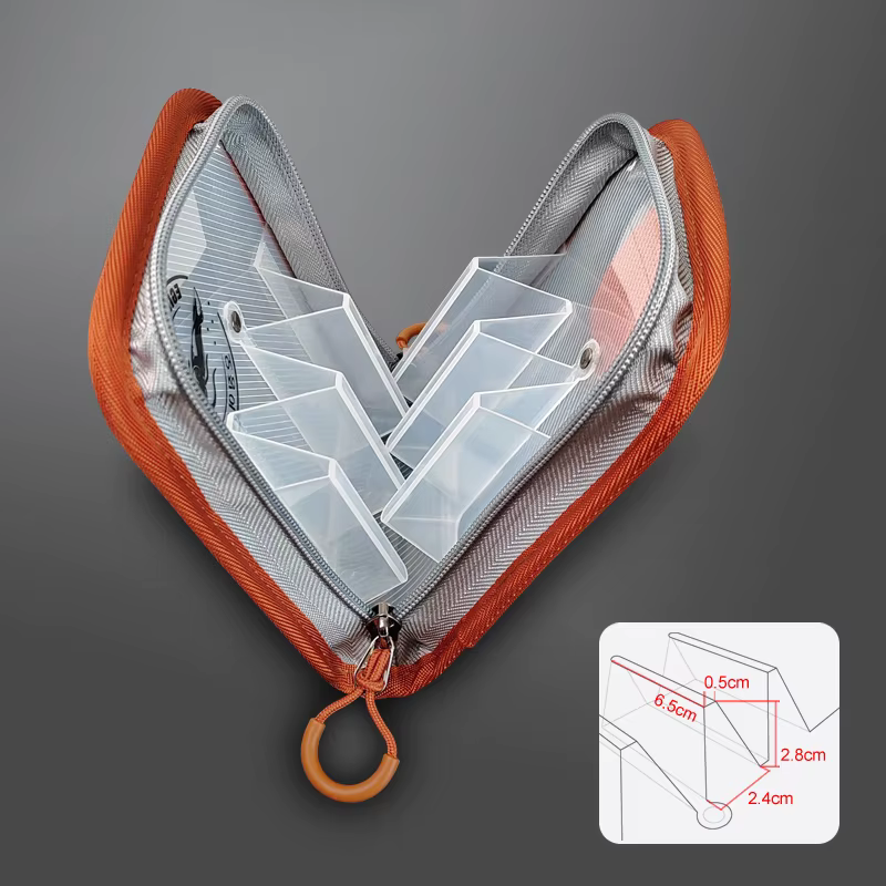 Bolsa de pesca Egi impermeable para señuelos duros y ganchos - imagen 3