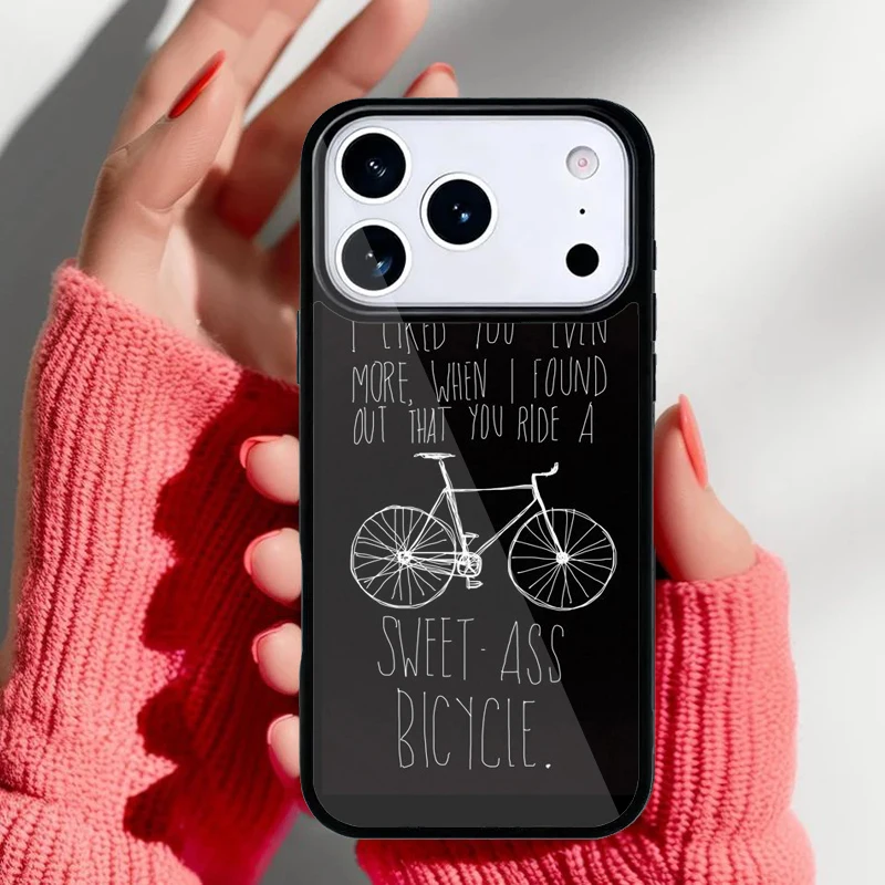 Funda deportiva con diseño de bicicleta, vista general