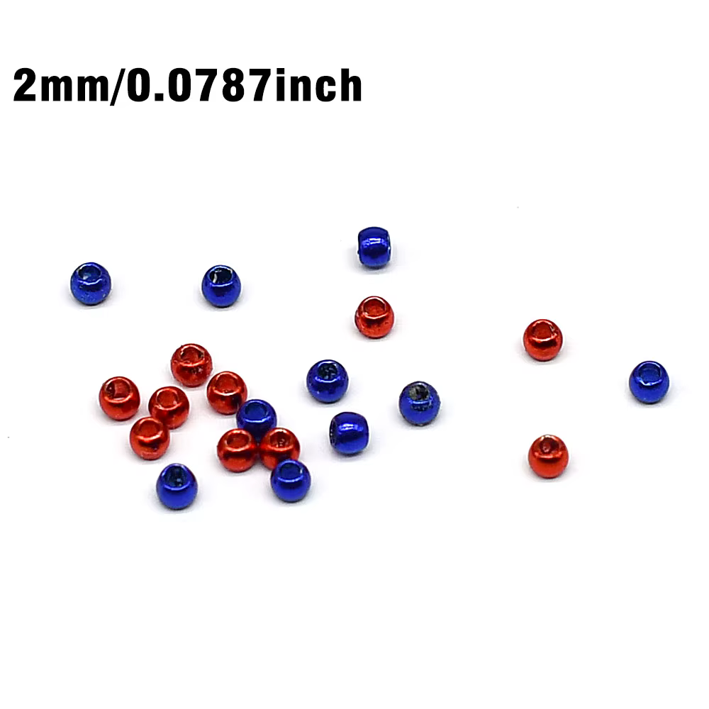 Cuentas de latón Beadhead multicolor para ninfas y streamers - imagen 2