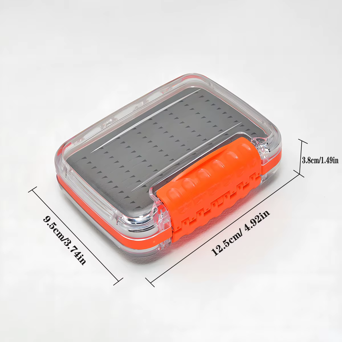 Caja de pesca multiusos con compartimentos para mosca y herramientas - imagen 2