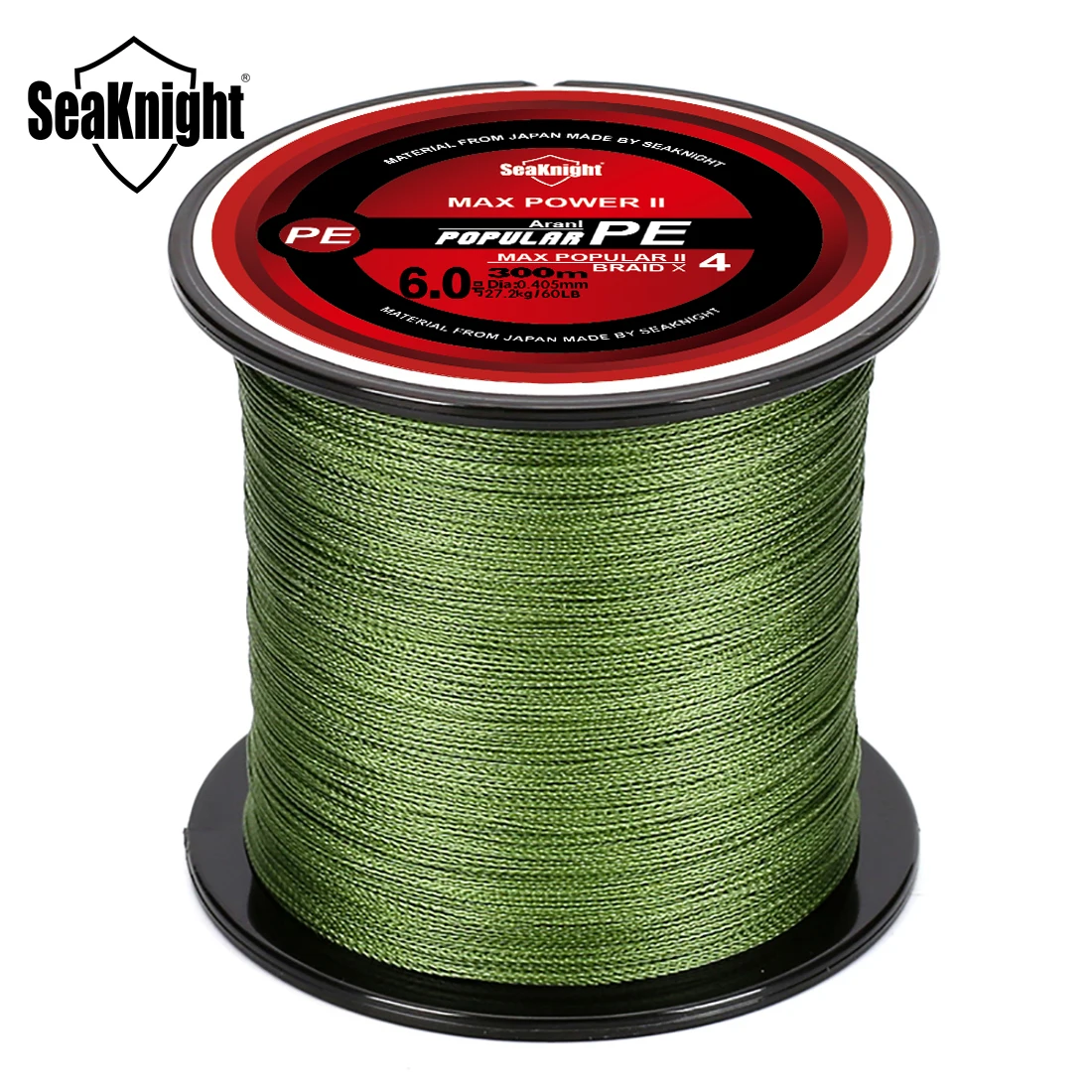 SeaKnight Sedal Trenzado Multifilamento 4Hebras – Agua dulce y salada