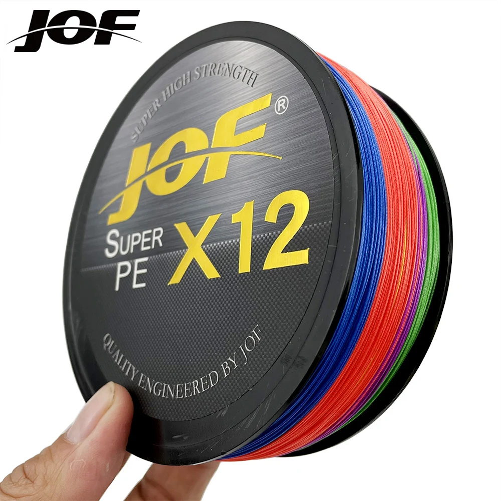 Hilo trenzado PE multifilamento JOF X12 12 hebras – Mar - imagen 4