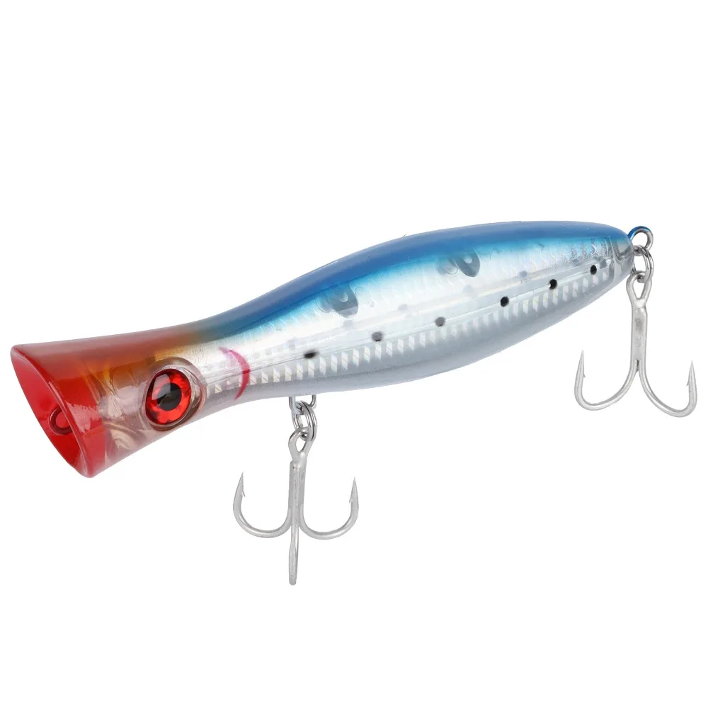 Señuelos de superficie con ojos 3D – plástico ligero para peces - imagen 4