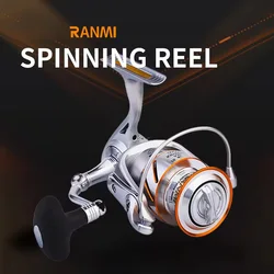 Ryobi Ranmi Sea Feather Carrete de pesca giratorio para agua salada