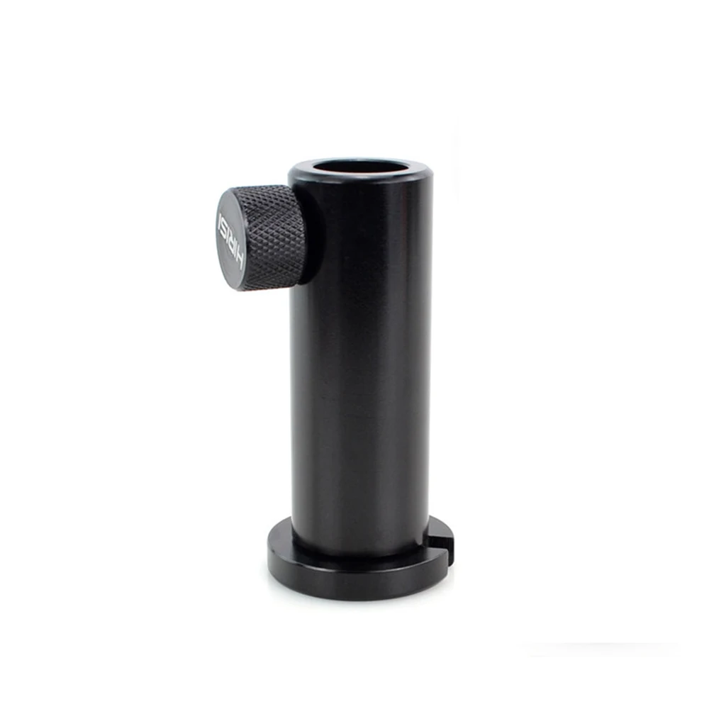 Soporte en acabado mate negro para plataforma de pesca