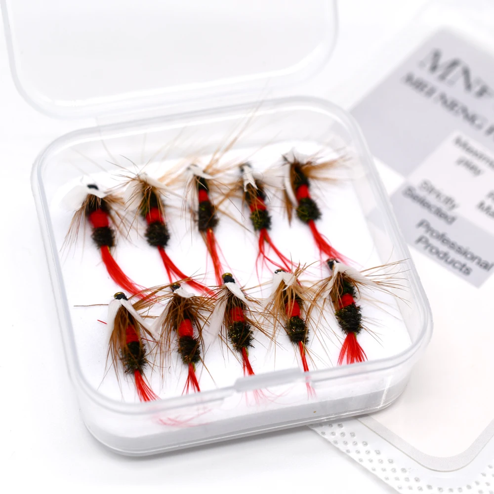 Royal Wulff Moscas secas para trucha – Señuelo pesca con mosca - imagen 3
