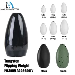 Maximumcatch plomada de tungsteno para Texas Rig, carga lubina