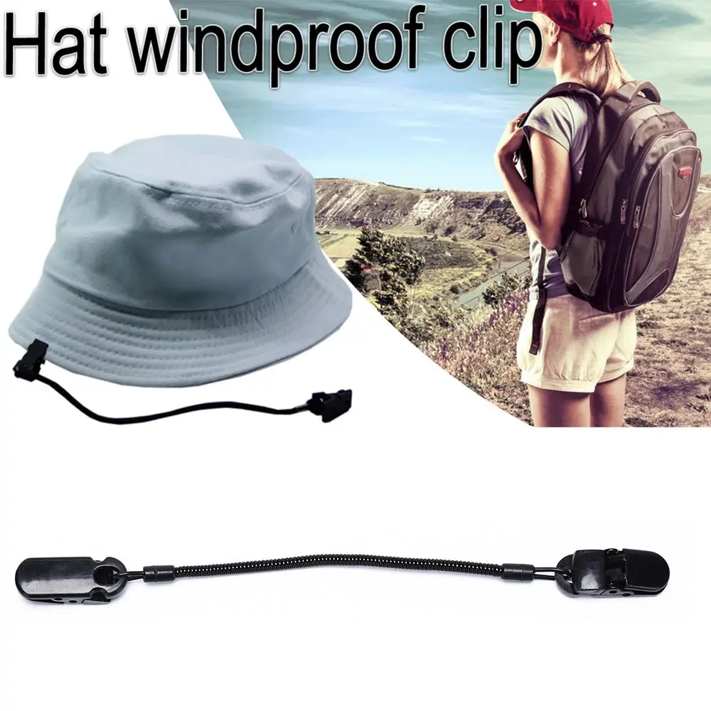 Pinza sujeta-gafas y clip para sombrero con cordón de nailon - imagen 3