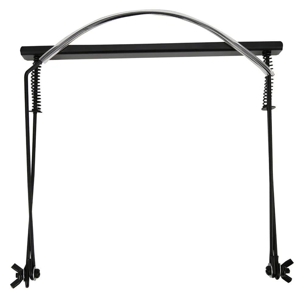 Soporte para armónica ajustable metálico negro para tocar - imagen 5