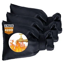 Protector anticongelante para grifo exterior Oxford impermeable