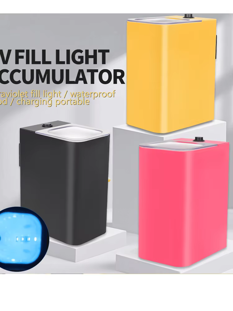 Señuelo luminoso LED para calamar UV rosa y amarillo - imagen 3