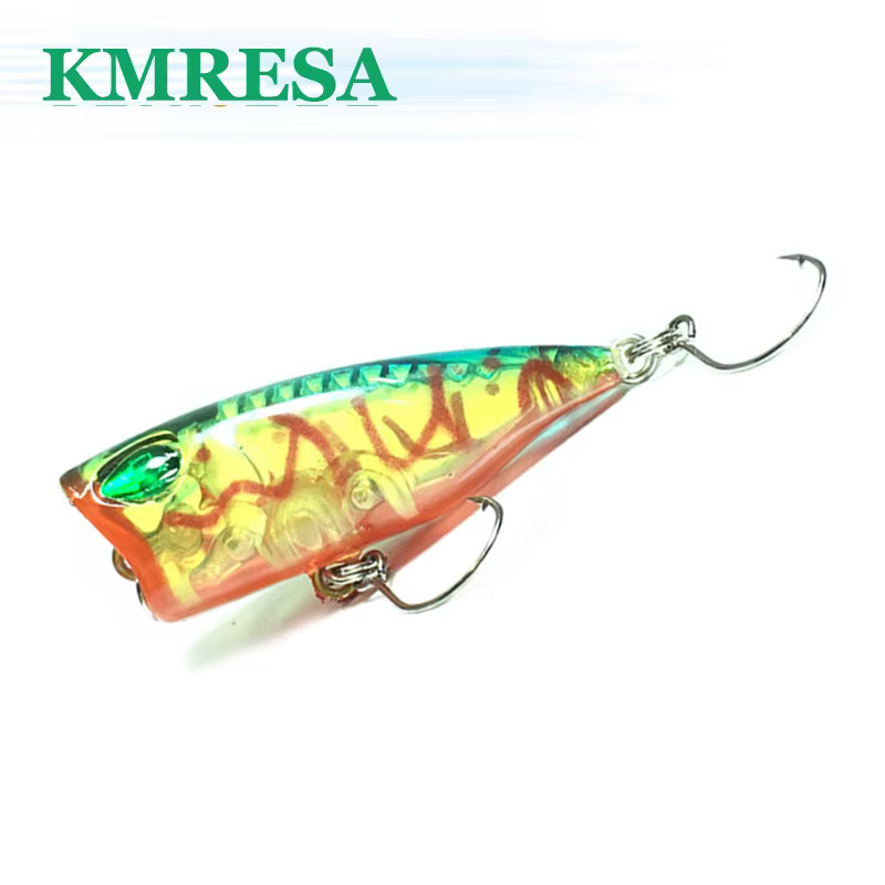 Señuelo duro mini Popper para lucio - 4 cm, 3 g, flotante efectivo
